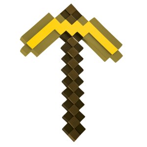 Epee Minecraft csákány - arany