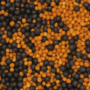 Decora Cukor golyócskák -Narancs/fekete 100 g