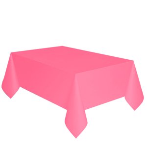 Amscan Papír abrosz - rózsaszín 137 x 274 cm