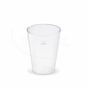 WIMEX s.r.o. Műanyag pohár (PS) Ø75mm 0,2L [50 db]