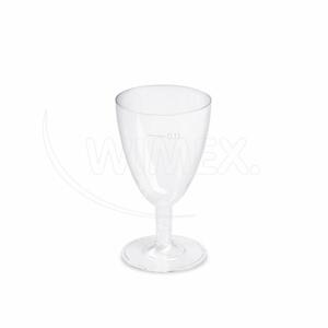 WIMEX s.r.o. Műanyag boros pohár (PS) kétrészes Ø65mm 0,1L [6 db]