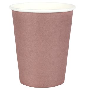 Santex Papír poharak - egyszínű 250 ml Szín: ružovo-zlatá
