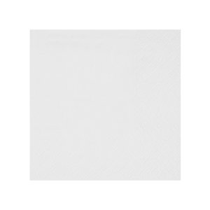 Santex Servítky - jednofarebné 21 x 20 cm Szín: Biela