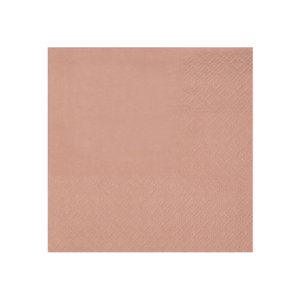 Santex Servítky - jednofarebné 21 x 20 cm Szín: ružovo-zlatá