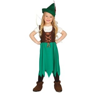 Guirca Lány jelmez - Robin Hood Méret - gyermek: L