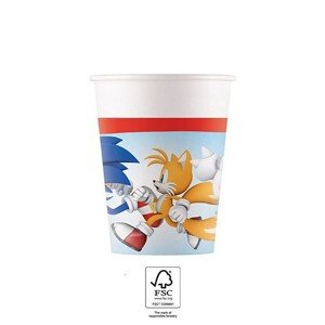 Procos Papír poharak - Sonic 200 ml 8 db