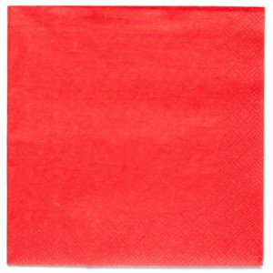 Amscan Szalvéták - piros 33 x 33 cm 20 db