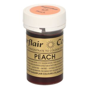 Sugarflair Colours Gél festék Peach - őszibarack 25 g