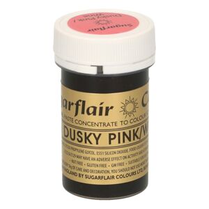 Sugarflair Colours Rózsaszín élelmiszerzselé - Dusky Pink / Wine 25 g