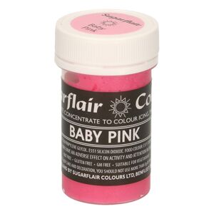 Sugarflair Colours Gél festék Baby Pink - Baba rózsaszín 25 g