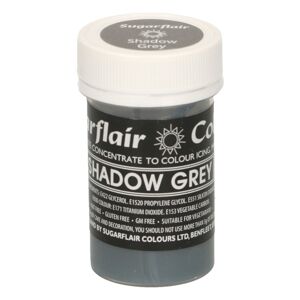 Sugarflair Colours Shadow Grey zselés szín - szürke 25 g