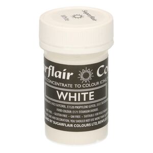 Sugarflair Colours Fehér gél festék - 25 g