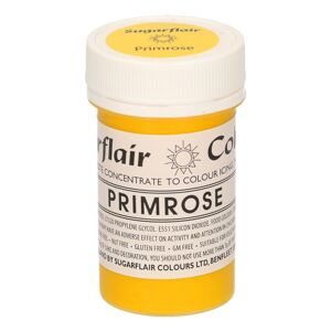 Sugarflair Colours Gél festék Primrose - sárga 25 g