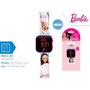 Euroswan Gyermek digitális LED karóra - Barbie