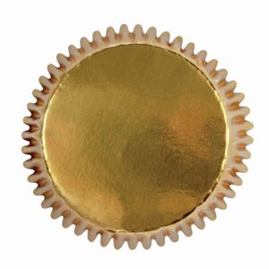 PME Mini muffin fém sütőformák - arany 45 db
