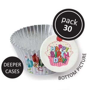 PME Muffin papír kosárkák - Happy Birthday 30 db