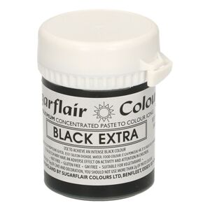 Sugarflair Colours Black Extra zselés festék - Fekete 42