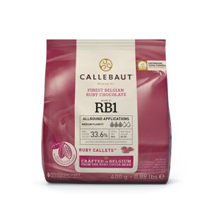 Callebaut csokoládé - rózsaszín 400 g