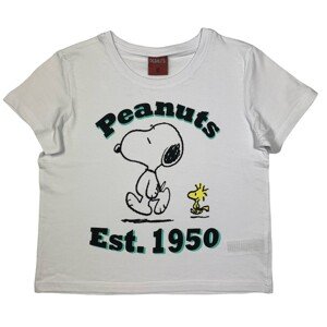 EPlus Lányos trikó - Snoopy fehér Méret - gyermek: 140