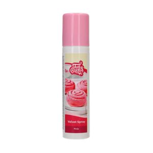 Funcakes Spray ételfesték Velvet - Rózsaszín, bársony hatású 100 ml