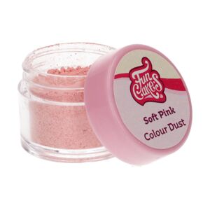 Funcakes Dust Soft Pink ehető porfesték - világos rózsaszín