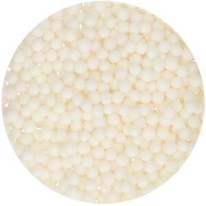 Funcakes Cukor golyócskák Soft Pearls - Fehér 80 g