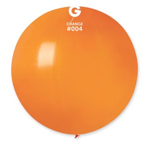 Gemar Gömb pasztell lufi 80 cm - narancssárga 25 db