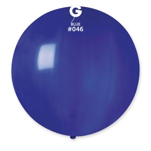Gemar Gömb pasztell lufi 80 cm - kék 25 db