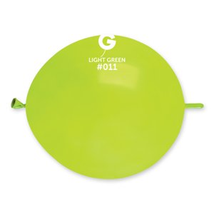 Gemar Összekötő lufi világos zöld 30 cm 100 db