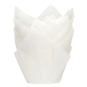 House of Marie Muffin kosarak - fehér tulipán 36 db