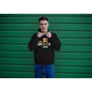 Personal Férfi pulóver - Team Groom Szín: Fekete, Méret - felnőtt: XL