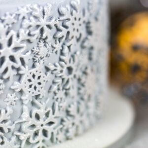 Karen Davies Szilikon modellező forma Hópelyhek - Sugar Snowflakes