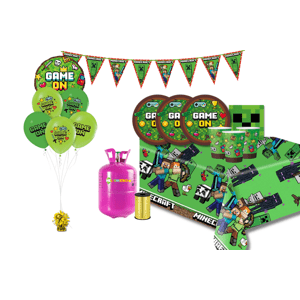 HeliumKing MINI Komplett születésnapi készlet - Minecraft