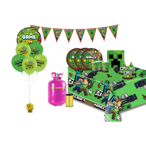HeliumKing STANDARD Komplett születésnapi készlet - Minecraft