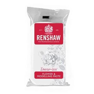 Renshaw Fehér modellező anyag virágokra - White 250 g
