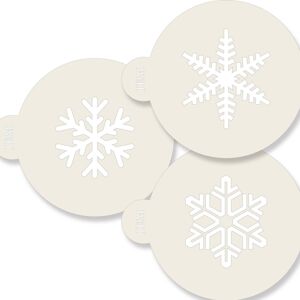 JEM Stencil Snowflakes - Hópelyhek 3 db