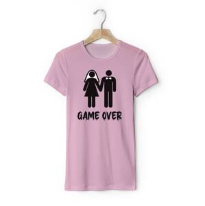 Personal Páros női póló - Game Over Szín: Rózsaszín, Méret - felnőtt: L