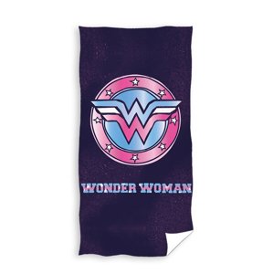 Carbotex Törölköző - Wonder Woman lila 70 x 140 cm