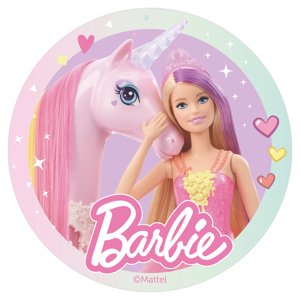 Dekora Ehető papír - Barbie 20 cm