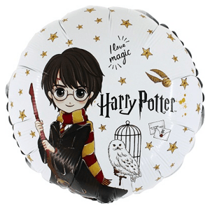 BP Fóliás lufi Harry Potter - I love magic kör