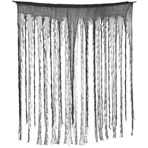 Guirca Fekete - szürke függöny 150 x 190 cm