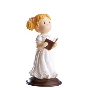 Dekora Elsőáldozó figura - Lány Bibliával