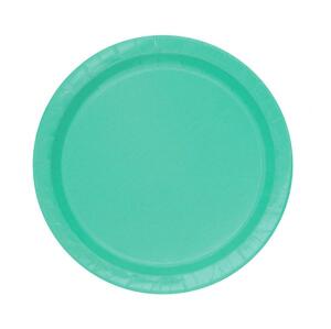 Unique Party Papír tányérok - kék 22 cm 8 drb