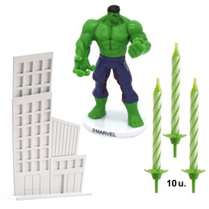 Dekora Tortadísz készlett - Hulk