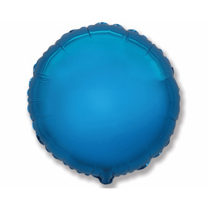 Flexmetal Fólia lufi kör - kék 45 cm