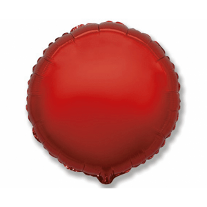 Flexmetal Fólia lufi kör - piros 45 cm