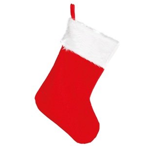Guirca Karácsonyi zokni kandalló fölé - piros-fehér