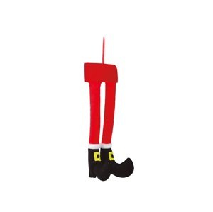 Guirma Karácsonyi dekoráció - Mikulás láb 50 cm