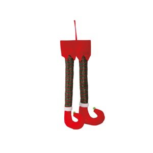 Guirma Karácsonyi dekoráció - Elf láb 50 cm