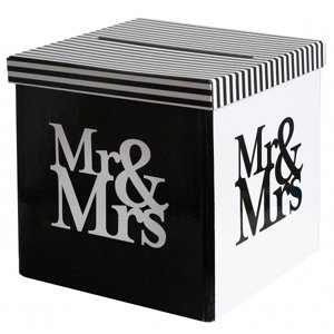 Santex Esküvői pénzgyűjtő doboz - Mr és Mrs